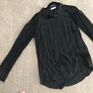 Equipment size Medium silk shirt